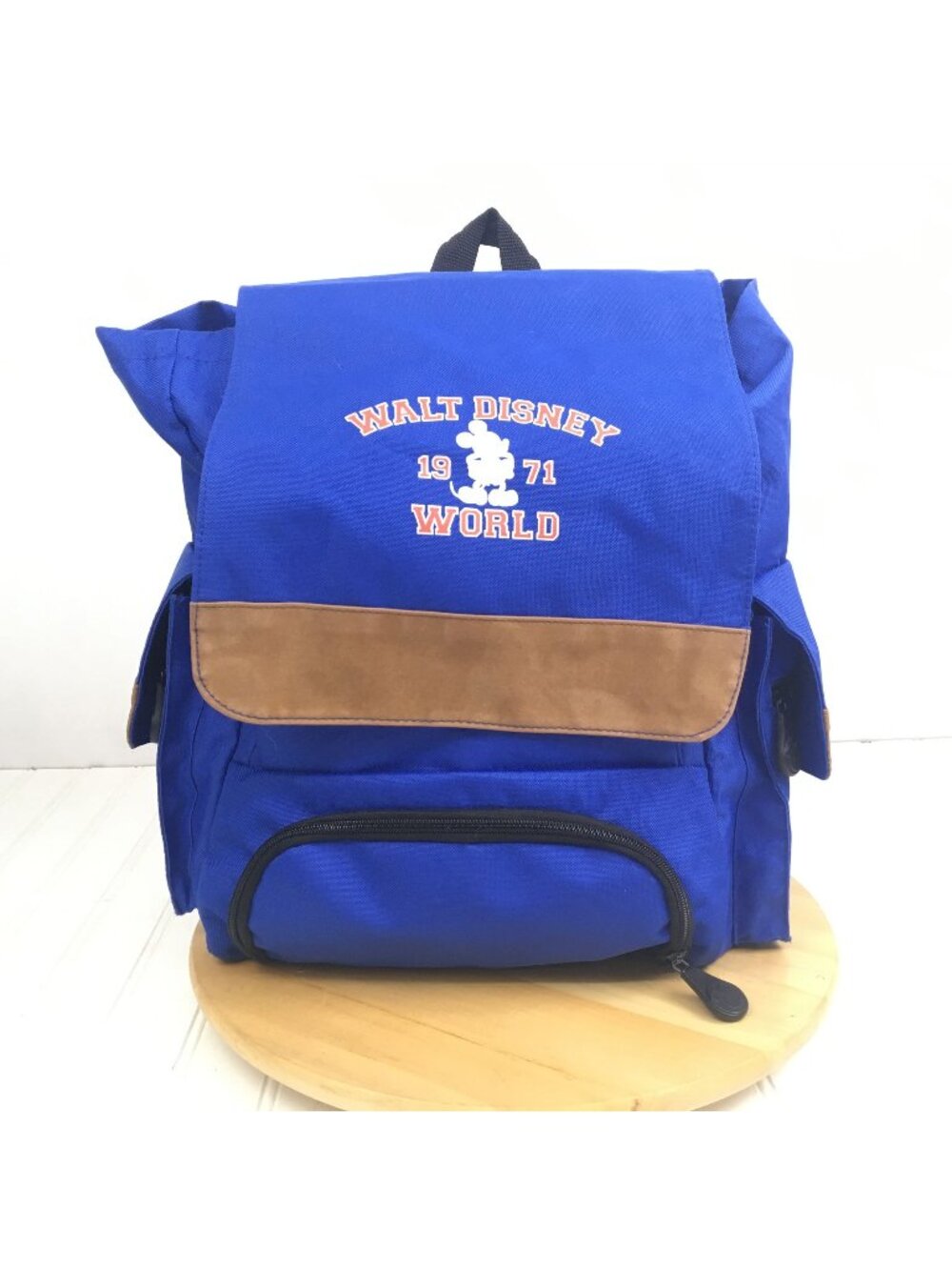 Vintage Walt Disney World Backpack Mickey Mouse  Royal Blue